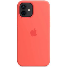 Чехол Apple iPhone 12/ 12 Pro Silicone Case MHL03, Pink Citrus, Розовый